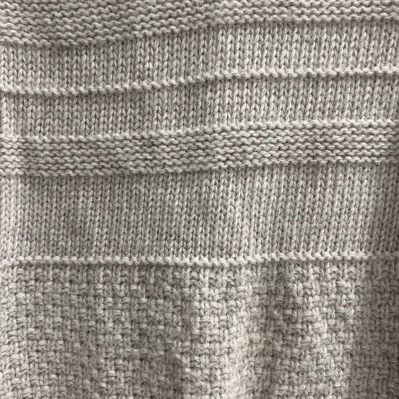 French Connection Light Grey Angora/nylon Blend Sweater - Picture 3 of 5